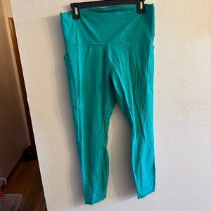 Lululemon align Teal High-Waisted Leggings